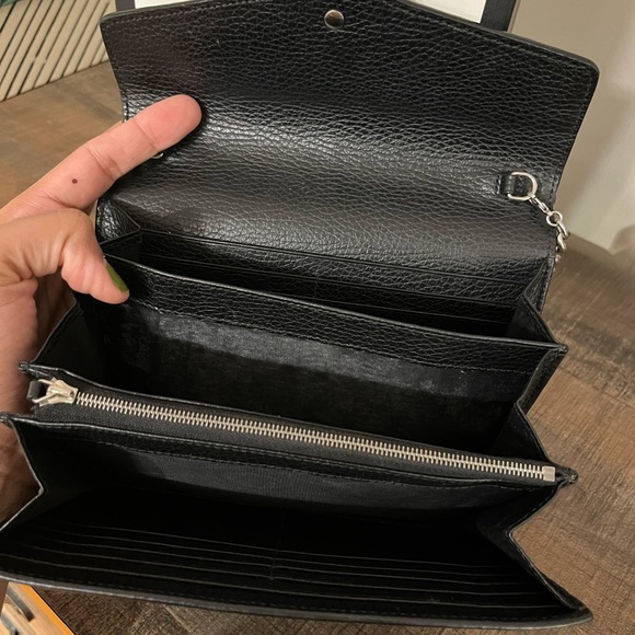 Gucci DIONYSUS MINI LEATHER CHAIN WALLET - Picture 8 of 9